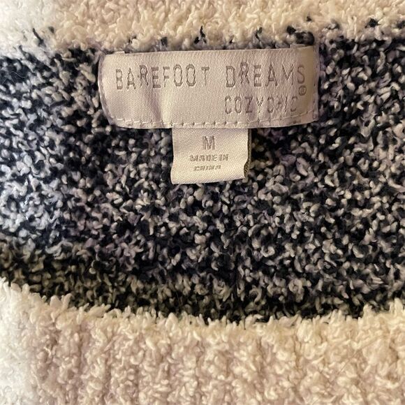 Barefoot Dreams Women's Fair Isle Crewneck Pullover Sweater Size M - Picture 4 of 6